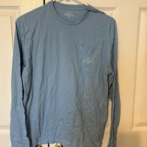 NWT Vineyard Vines Men's Blue Long Sleeve Shirt
